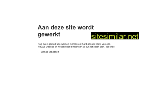 biancavanhaeff.nl alternative sites