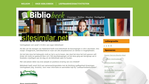 bibliobeek.nl alternative sites
