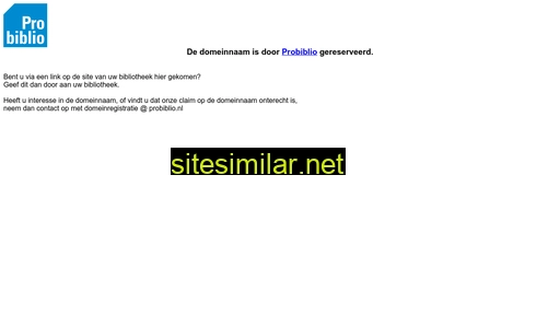 bibliotheekb2b.nl alternative sites