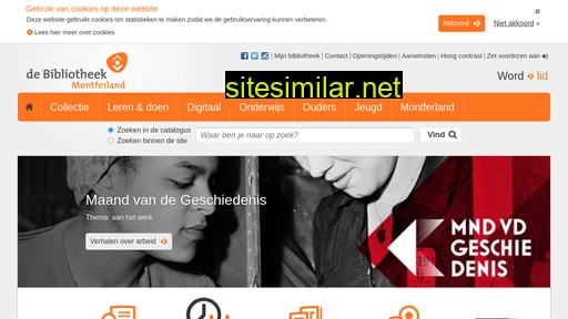 bibliotheekmontferland.nl alternative sites