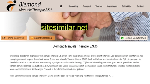 biemondmanueletherapie.nl alternative sites
