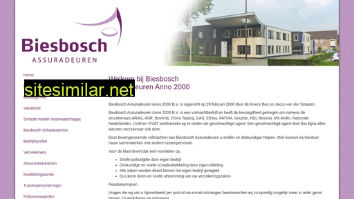 biesboschassuradeuren.nl alternative sites