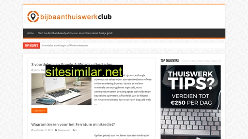 bijbaanthuiswerk.nl alternative sites