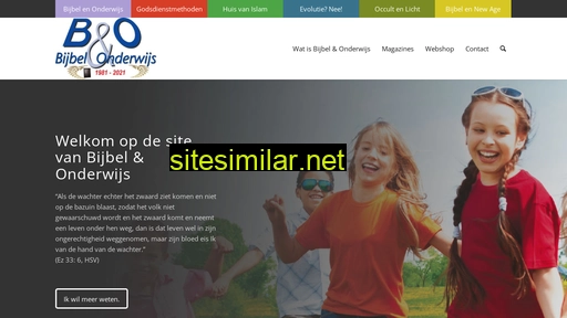 bijbelenonderwijs.nl alternative sites