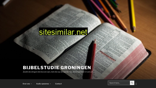 bijbelstudiegroningen.nl alternative sites
