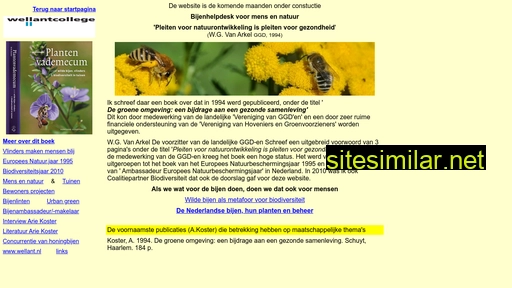 bijenhelpdesk.nl alternative sites