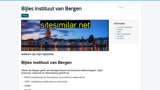 bijlesinstituutvanbergen.nl alternative sites