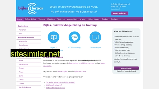 bijlesleraar.nl alternative sites