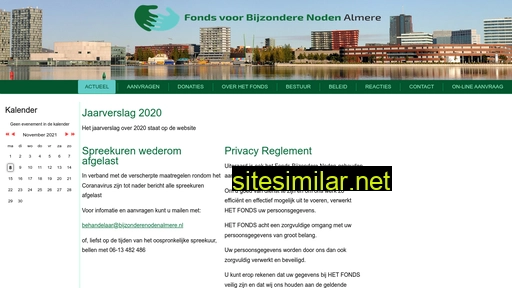 bijzonderenodenalmere.nl alternative sites
