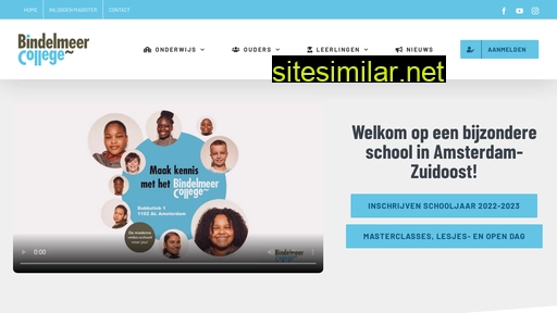 bindelmeercollege.nl alternative sites