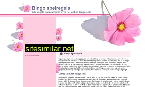 bingospelregels.nl alternative sites