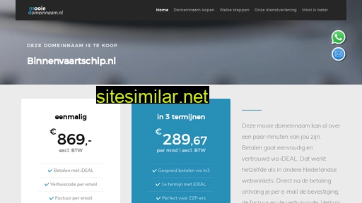 binnenvaartschip.nl alternative sites