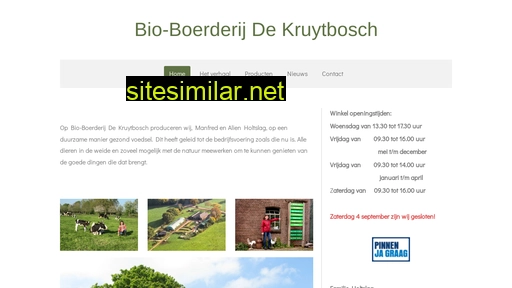 bioboerderijdekruytbosch.nl alternative sites