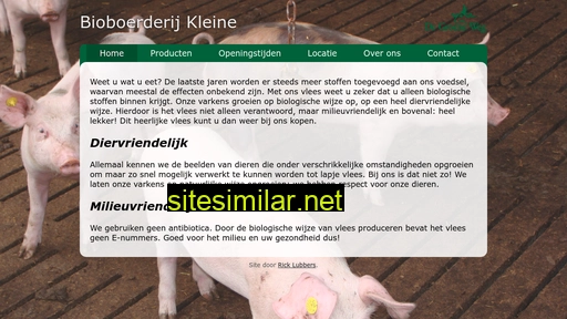 bioboerderijkleine.nl alternative sites