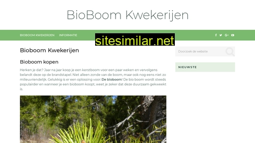 Bioboomkwekerijen similar sites
