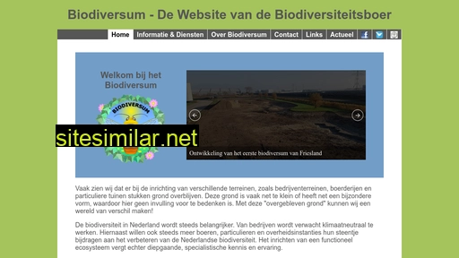 biodiversum.nl alternative sites