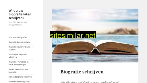 biografie-schrijver.nl alternative sites