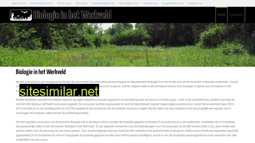 biologieinhetwerkveld.nl alternative sites