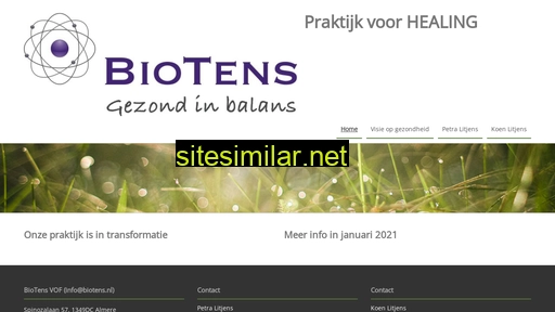 biotens.nl alternative sites