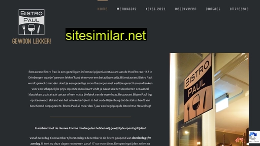 bistropaul.nl alternative sites