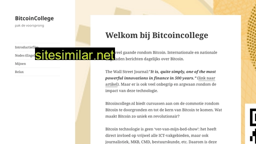 bitcoincollege.nl alternative sites