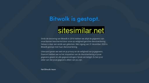 bitwolk.nl alternative sites