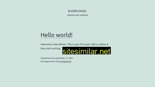 bjornekkel.nl alternative sites