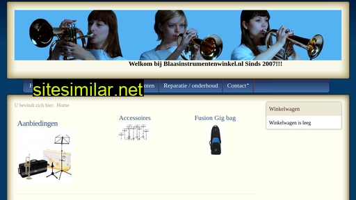 blaasinstrumentenwinkel.nl alternative sites