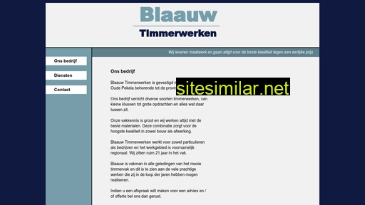 blaauwtimmerwerken.nl alternative sites