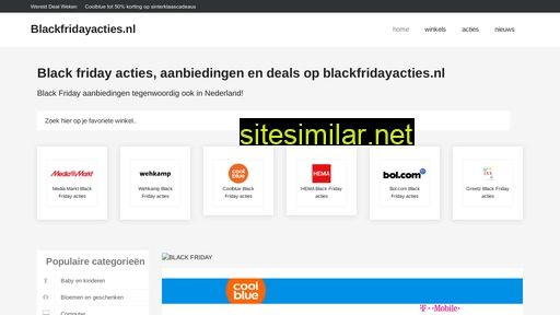 blackfridayacties.nl alternative sites