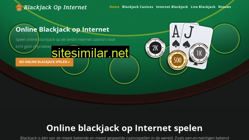 Blackjackopinternet similar sites