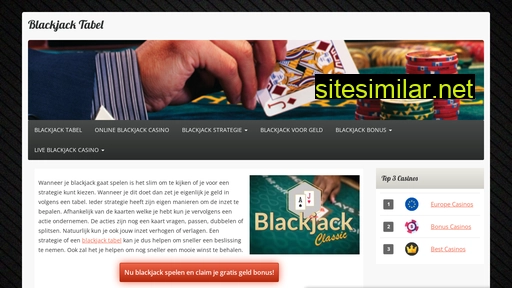 blackjacktabel.nl alternative sites