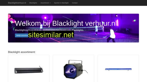blacklightverhuur.nl alternative sites