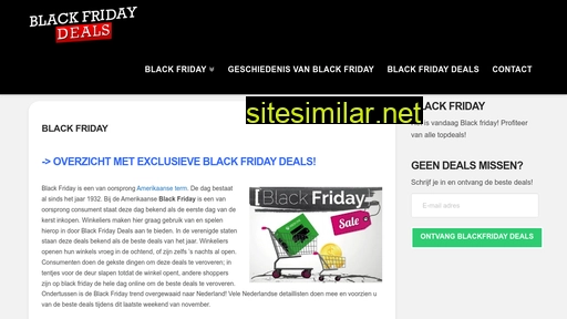 black-fridaydeals.nl alternative sites