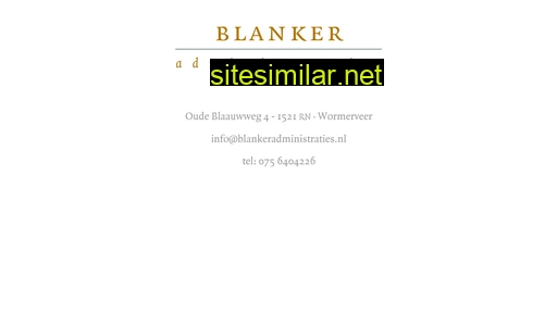 blankeradministraties.nl alternative sites