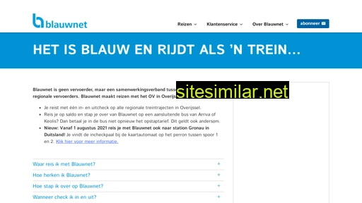blauwnet.nl alternative sites