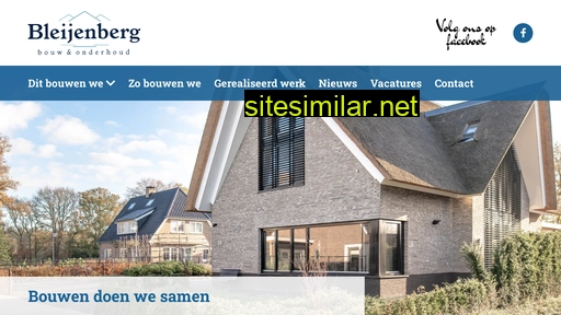 bleijenbergbouwt.nl alternative sites