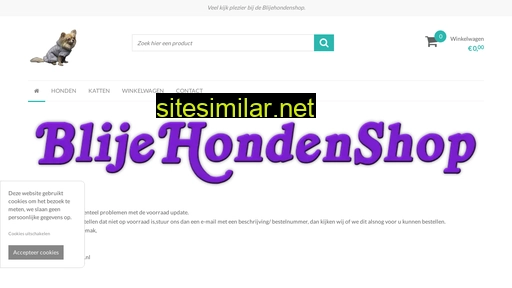 blijehondenshop.nl alternative sites