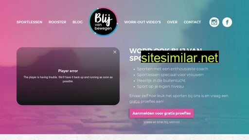 blijvanbewegen.nl alternative sites