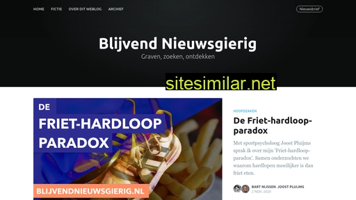 blijvendnieuwsgierig.nl alternative sites
