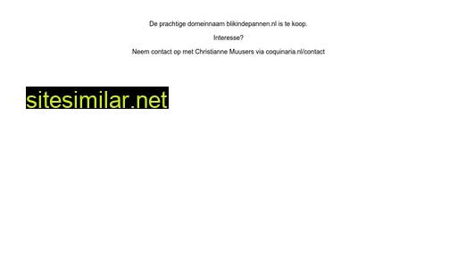 blikindepannen.nl alternative sites