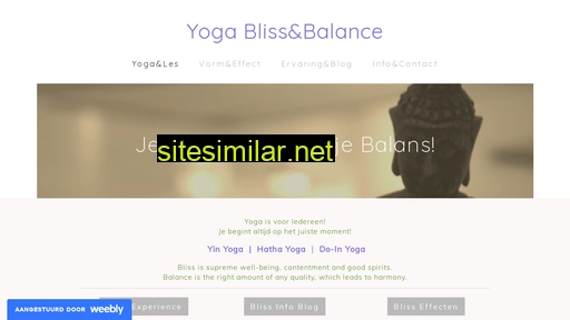 blissbalance.nl alternative sites
