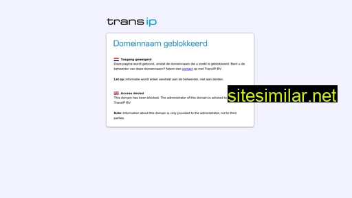 blocked.transip.nl alternative sites