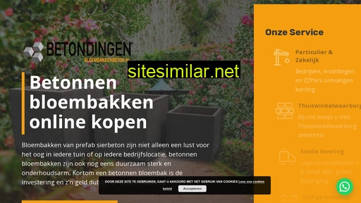 bloembakkenbeton.nl alternative sites