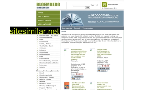 bloembergboeken.nl alternative sites