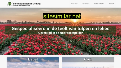 bloembollenbedrijfmenting.nl alternative sites