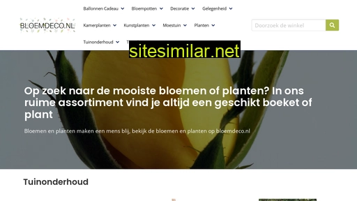 bloemdeco.nl alternative sites