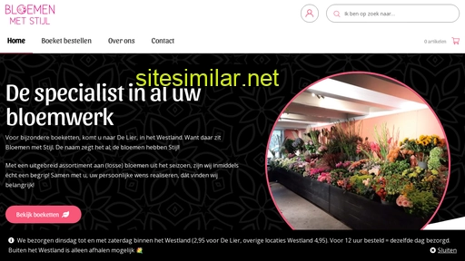 bloemenmetstijl.nl alternative sites