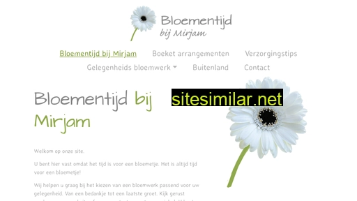 bloementijd.nl alternative sites