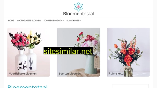 Bloementotaal similar sites